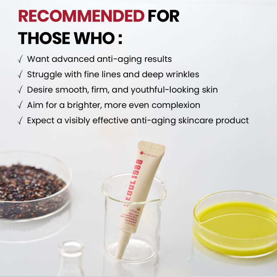 K-Secret Seoul 1988 Advanced Shot: Retinal Liposome 12% + Black