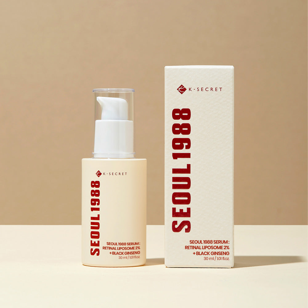 KSECRET SEOUL 1988 Serum: Retinal Liposome 2% + Black Ginseng 30ml