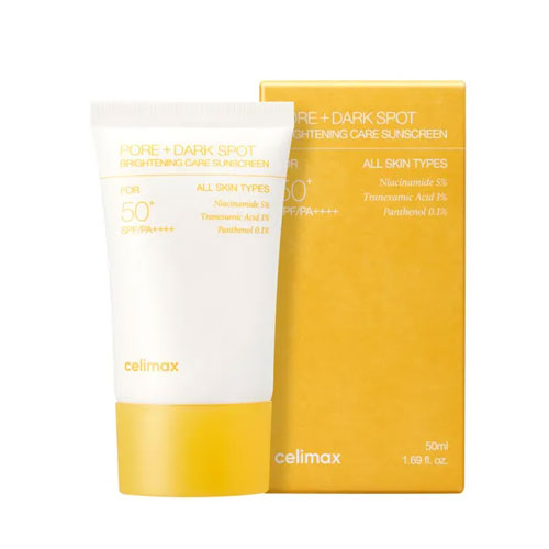 CELIMAX PORE+DARK SPOT BRIGHTENING CARE SUNSCREEN 50ML