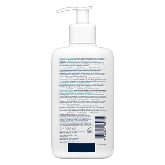 CeraVe Blemish Control Facial Cleanser For Blemish Prone Skin 236ml