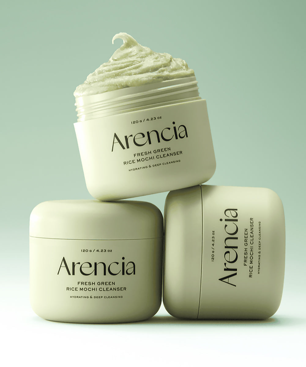 Arencia – Fresh Green Rice Mochi Cleanser