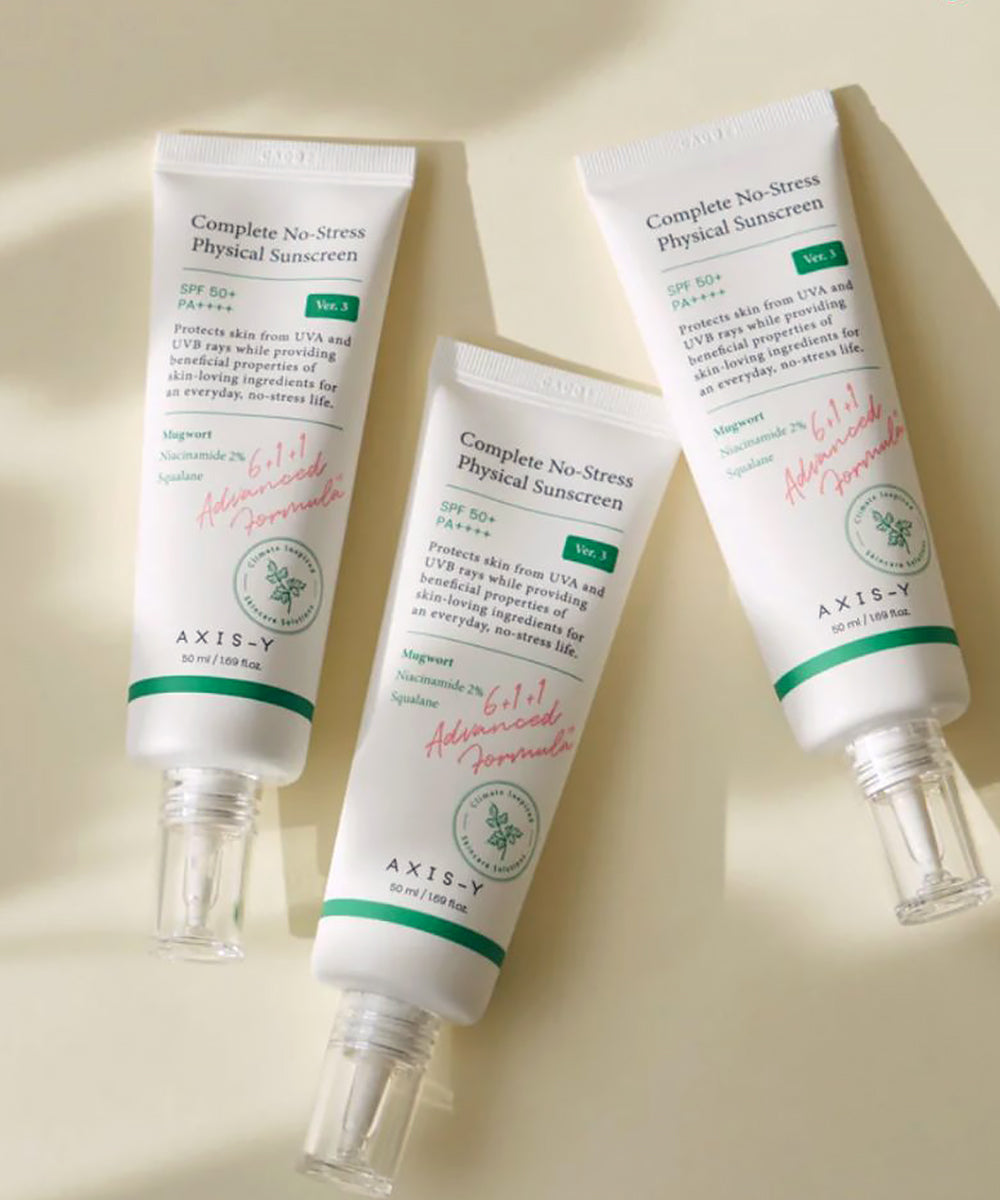 AXIS-Y - Complete No‑Stress Physical Sunscreen