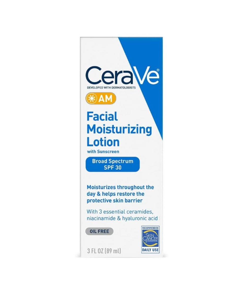 CeraVe AM Facial Moisturizing Lotion (89ml)