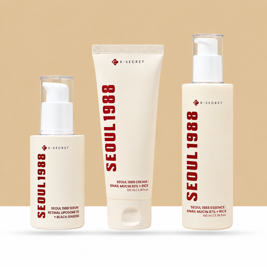 K- SECRET SEOUL 1988 – 3 IN 1 SKIN GLOWING SET