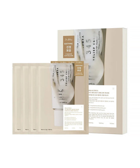 Dr. Althea - 345 Relief Cream Mask (4 Pieces)