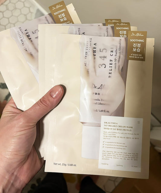 Dr. Althea - 345 Relief Cream Mask (4 Pieces)
