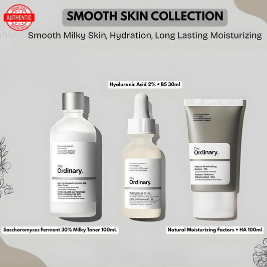 The Ordinary Smooth Skin Collection – Hydration & Milky Glow Set