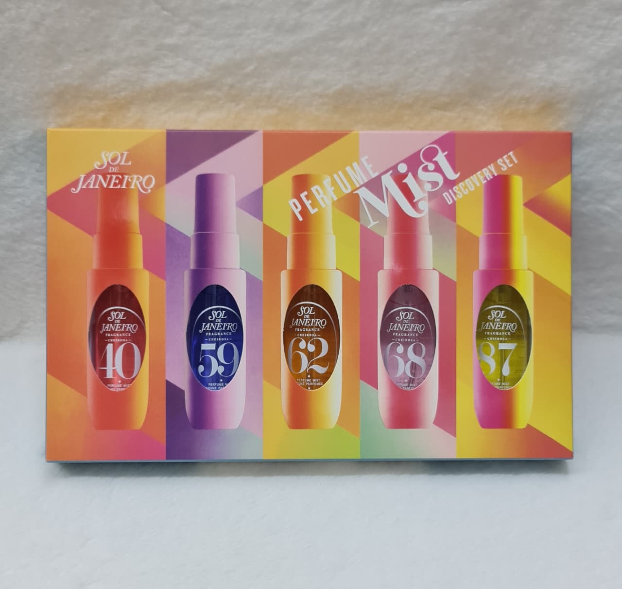 Sol de Janeiro Perfume Mist Discovery Set – 5-Piece Fragrance Collection (40, 59, 62, 68, 87)