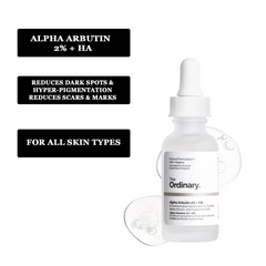 The Ordinary Salicylic Acid 2% Solution + Alpha Arbutin 2% HA Combo