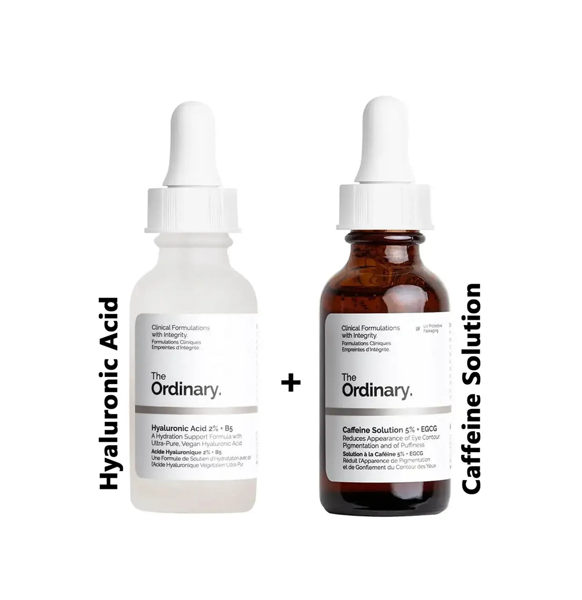 The Ordinary Hyaluronic Acid 2% B5 + Caffeine Solution 5% EGCG Combo
