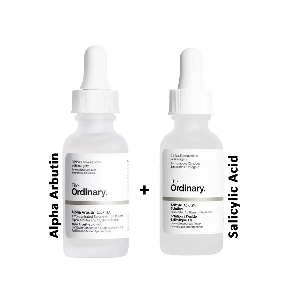 The Ordinary Salicylic Acid 2% Solution + Alpha Arbutin 2% HA Combo