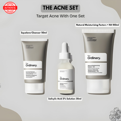 The Ordinary Acne Control Set – Cleanse, Treat & Hydrate