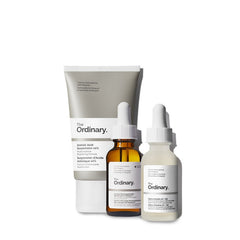 The Ordinary Brightening Combo | Azelaic Acid 10%, Alpha Arbutin 2% + HA & Vitamin C Solution