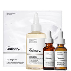 The Ordinary Skincare Combo | Niacinamide 10% + Zinc 1%, Hyaluronic Acid 2% + B5 & Natural Moisturizing Factors + HA | Complete Hydration & Brightening Set