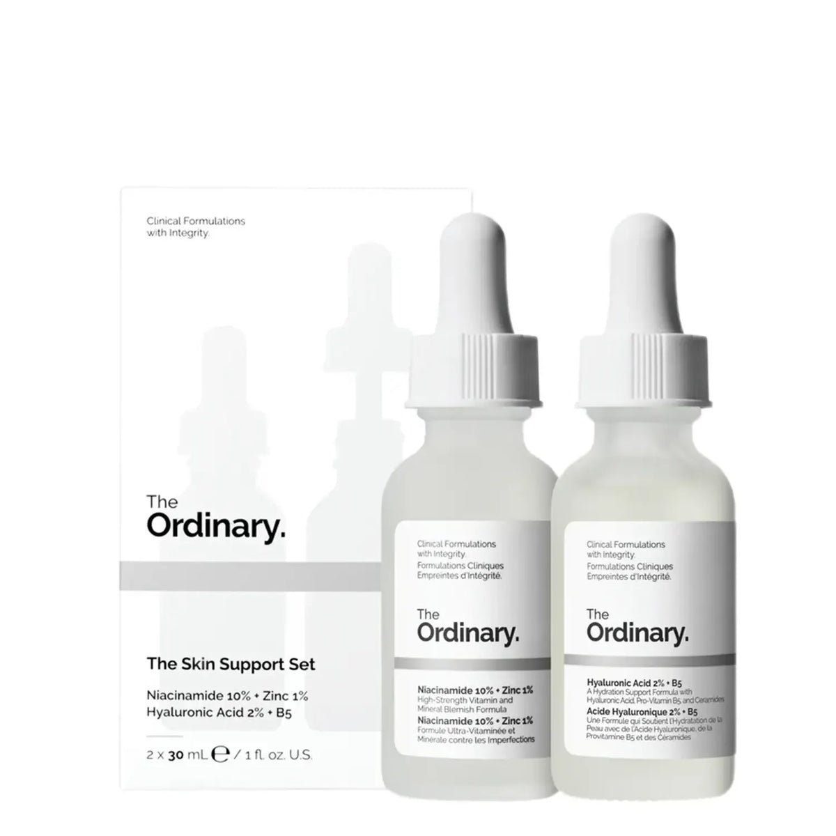 The Ordinary Skin Support Set
